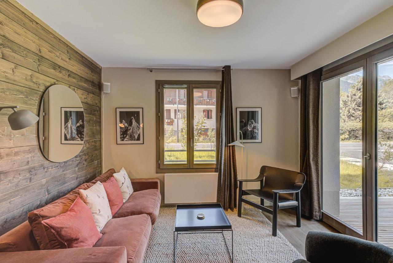 White Pearl A05 Modern Apartment Chamonix Alpes Travel Sleeps 4 To 6 ภายนอก รูปภาพ