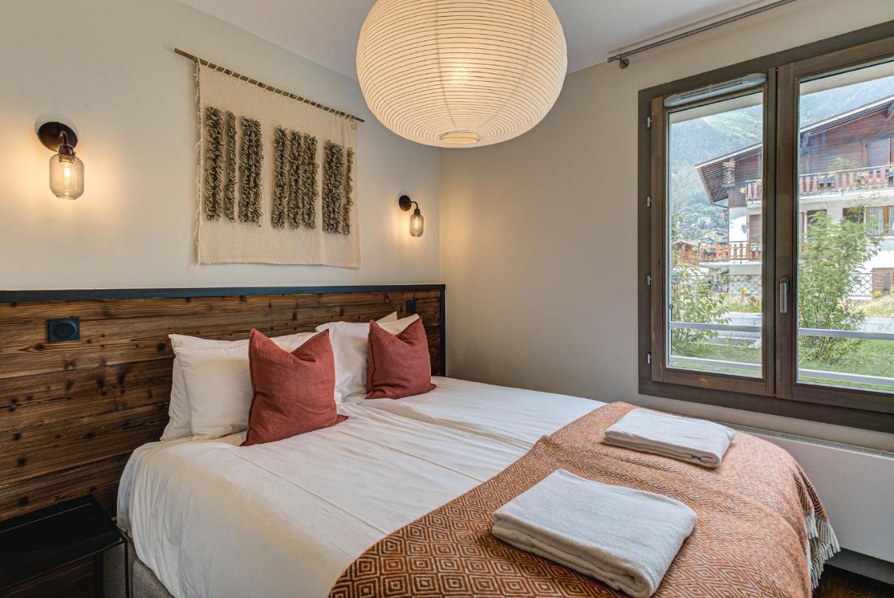 White Pearl A05 Modern Apartment Chamonix Alpes Travel Sleeps 4 To 6 ภายนอก รูปภาพ