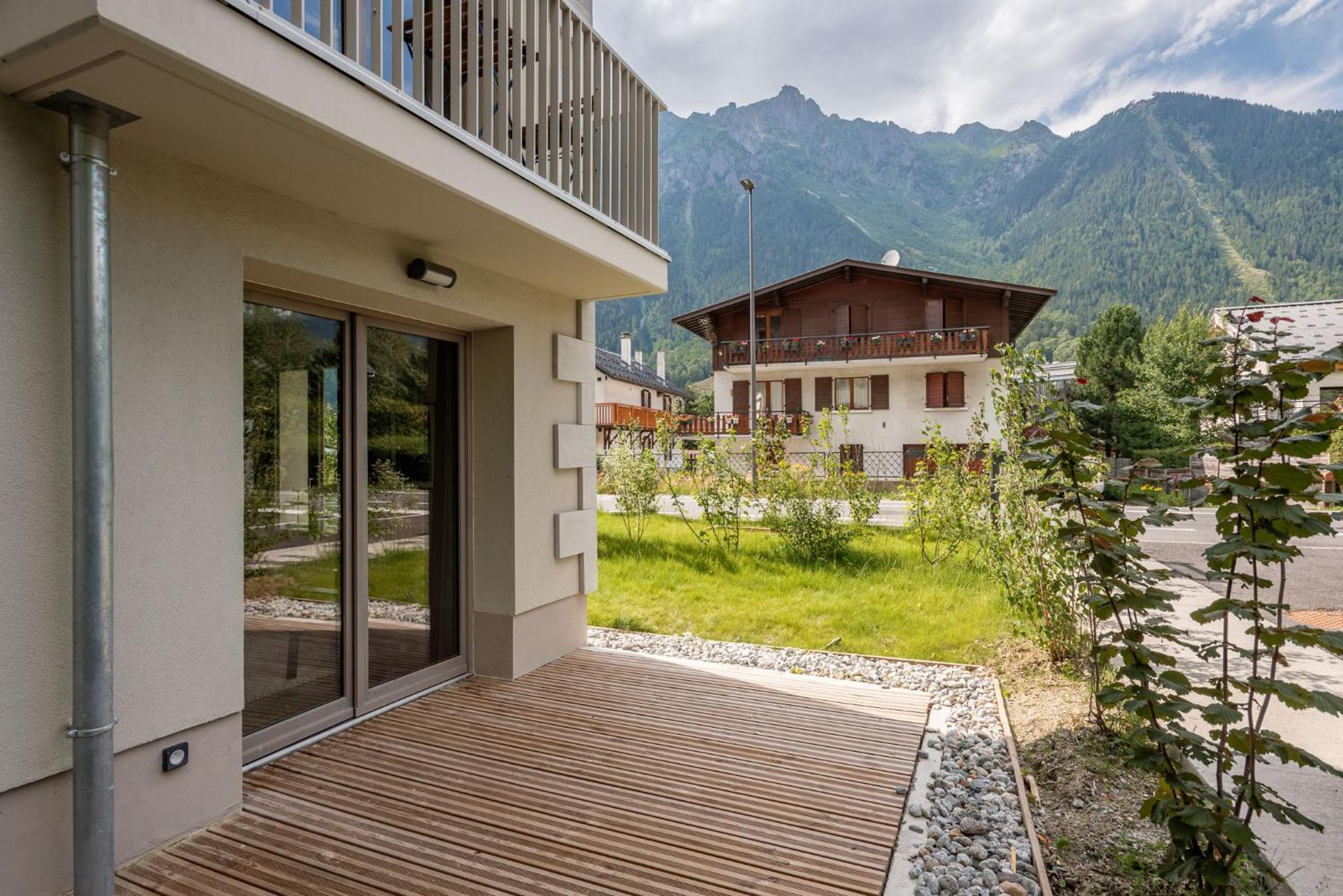 White Pearl A05 Modern Apartment Chamonix Alpes Travel Sleeps 4 To 6 ภายนอก รูปภาพ