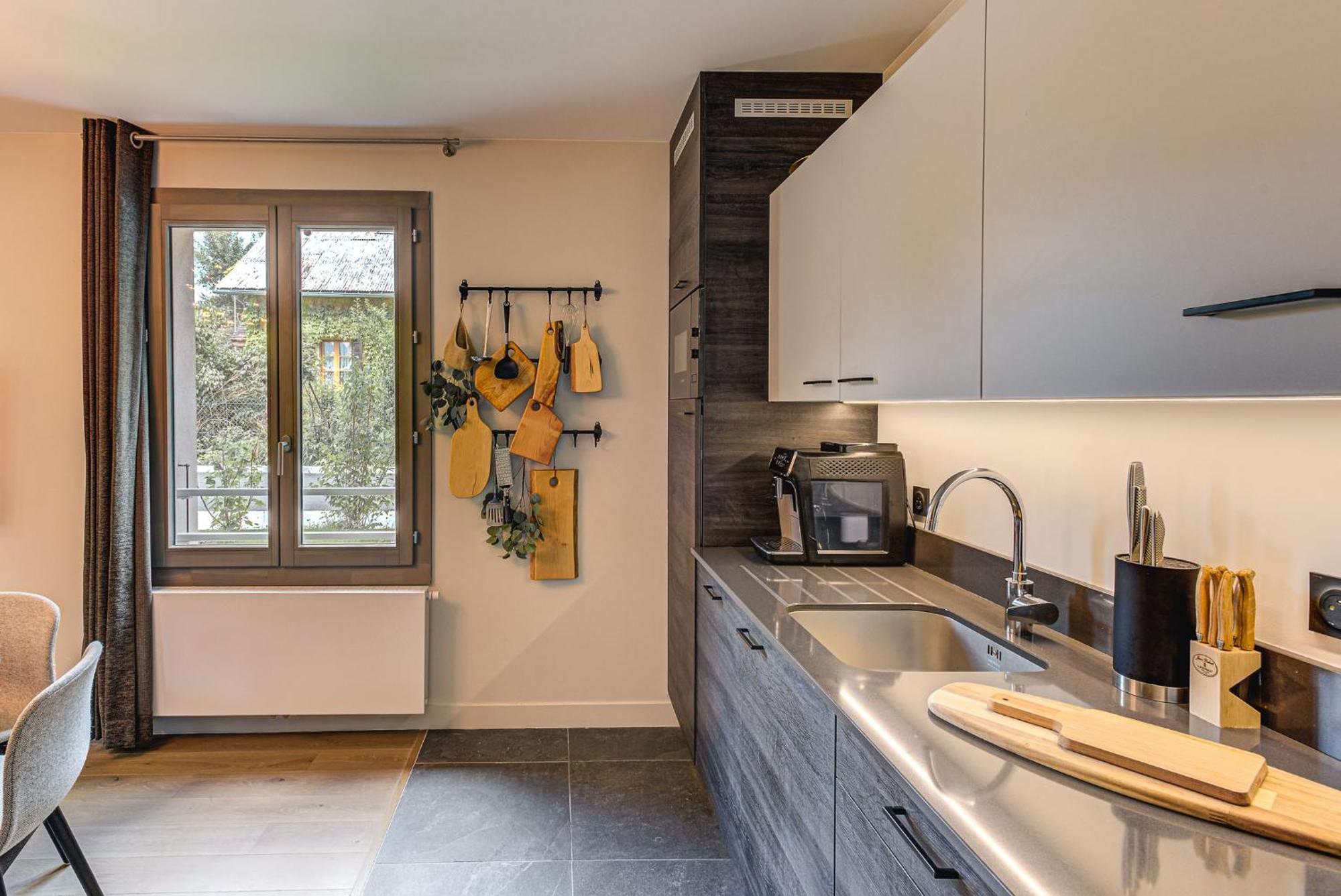 White Pearl A05 Modern Apartment Chamonix Alpes Travel Sleeps 4 To 6 ภายนอก รูปภาพ